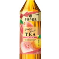 「キリン 午後の紅茶 Fruit×Fruit TEA 白桃＆黄桃」芳醇な香りの白桃果汁＆甘く濃厚な黄桃の香り