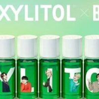 「キシリトールガム BTS プレミアムボトル＜スマイルライムミント＞」“XYLITOL” ロゴに合わせた7デザイン！柔らかな透明ボトル