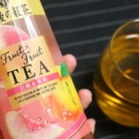 【実食】「キリン 午後の紅茶 Fruit×Fruit TEA 白桃＆黄桃」フルーティーな果実の甘みとすっきり後味！