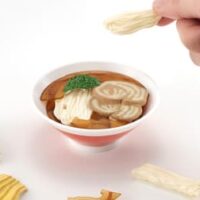 「へいおまち！！醤油ラーメン解体パズル」麺・スープ・具 計25パーツをどんぶりに入れて醤油ラーメンを作ろう！