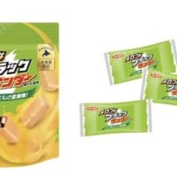 【本日発売】北海道限定「メロンなブラックサンダー」昨年3年ぶりの復活！北海道赤肉メロン使用のコーティングチョコレート