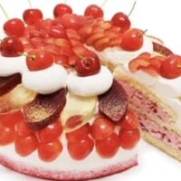 カフェコムサ 5月「さくらんぼのショートケーキ」毎月22日はショートケーキの日！2日間限定