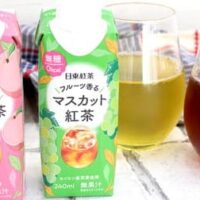 【実食】日東紅茶「フルーツ香る白桃緑茶」「フルーツ香るマスカット紅茶」嬉しい無糖！0kcal！すっきりフルーティー