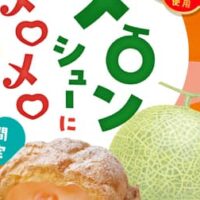 ビアードパパ「メロンシュー」“国産赤肉メロン” のクリームたっぷり！ハードな食感で毎年人気「恐竜のガリガリたまごシュー」も再登場