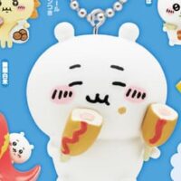 キタンクラブ「ちいかわ たべものいっぱいマスコット2」シーサー＆モモンガも仲間入り！さたぱんびんや無限白米など