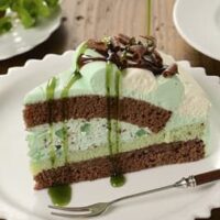 銀座コージーコーナー「チョコミントケーキ」「チョコミントサブレ」スースー度マシマシ！“追いミントソース”でクセになる爽快感