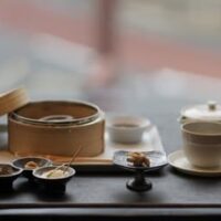 旬菓茶舎「日と時季」和菓子と厳選された日本茶 カフェで和菓子のコースも 北九州・小倉 馬借 旦過駅近く