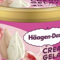 ハーゲンダッツ ミニカップ CREAMY GELATO「濃桃～こいもも～」「ピスタチオ＆カカオ」2種のジェラートを練って食べるとリッチなおいしさ