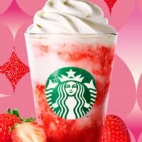 【本日発売】「スターバックス ストロベリー フラペチーノ」今年も登場！ストロベリーの甘酸っぱさ＆果実感＆ミルクのコク