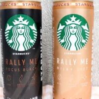 スタバの缶コーヒー飲んでみた「スターバックス RALLY ME（ラリーミー）」無糖・0kcalのフォーカスブラックは朝向け 甘いミルキーリフトは小腹満たしにおすすめ！