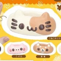 「イクミママのどうぶつドーナツリング」カプセルトイで登場！こねこのミケ・こぶた・茶柴などドーナツ型リング全5種