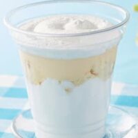 ミニストップ「無限くりーむ」北海道産純生クリーム使用のホイップクリームをた〜っぷり！クリーム好きにささげる究極スイーツ