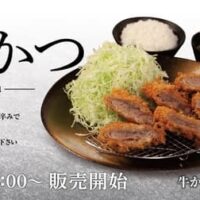 【本日発売】松のや「牛かつ」上質な赤身肉をさっくり揚げた牛かつ！レフォールソースで夏にぴったりサッパリ爽やか 「ステーキ屋 松」のお肉使用