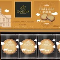 「GODIVA キャラメル＆ミルクチョコレートクッキー」ゴディバから ご当地クッキー北海道エリアフレーバー