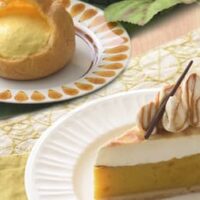 銀座コージーコーナー「北海道産かぼちゃのタルト」「ジャンボシュークリーム(北海道産かぼちゃ)」「北海道産えびすかぼちゃのチーズスフレ」“くりゆたか” と “えびすかぼちゃ” を使った期間限定スイーツ!