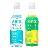 セブン限定「透明感クリームソーダ」乳性飲料なのに半透明？味はブルーハワイとレモン！2つを混ぜると色が変化するエモドリンク