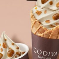 ゴディバ「つぶつぶマロン ソフトクリーム」栗の芳醇な香りとつぶつぶの食感！期間限定