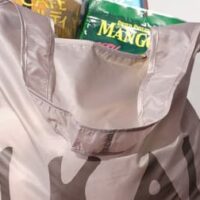 カルディ「オリジナルエコバッグ」新色 グレー・セージグリーン！サブバックとして持ち歩くのにも便利