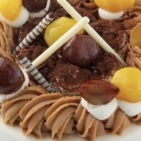 シャトレーゼ デコレーションケーキ「栗のデコレーション」旬の栗をたっぷり【2023年10月】