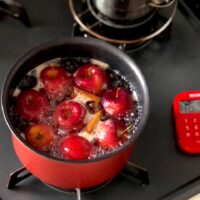 季節の果物と秋の手仕事はじめ♪