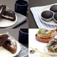 【2023ブラックフライデー】ローソンストア100「ブラックメロンパン」「チョコ蒸しケーキ」「チョコ！チョコ！！チョコ！！！パン」「ひじきご飯おにぎり」