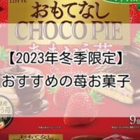 【2023年冬季限定】冬に食べたいおすすめの苺お菓子 チョコレートからパイまで