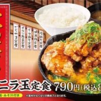 【本日発売】からやま スタミナUPをサポートする「にんにくニラ玉定食」2月22日より期間限定で販売開始