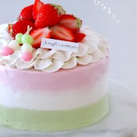 ひなまつりケーキのヒント♪