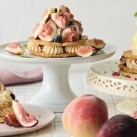 【7月18日〜発売】アフターヌーンティールミネ有楽町で、白桃やいちじくを味わう「フルーツミルフィーユ」が登場！