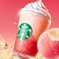 スターバックス「ラブ ＆ ピーチ フラペチーノ」サマーシーズン第3弾！完熟桃のような甘みと香り