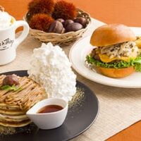 Eggs ’n Thingsから「和モンブランパンケーキ」「クリーミーマッシュルームバーガー」が新登場！9月25日から期間限定