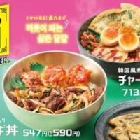 ほっかほっか亭 YUM YUM（ヤムヤム）韓国シリーズ「韓国風煮たまご入り チャーシュー丼」「ヤンニョムチキン入り テジプルコギ丼」など