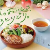 びっくりドンキー「いろどりセット」キャンペーン！いろどりディッシュ・スープ・ミニソフトまたはドリンクから好きな商品を選択可能