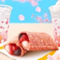 マクドナルド「あんことおもちのいちご大福パイ」てりたまファミリー第2弾!こしあん×餅×いちごフィリングの3層