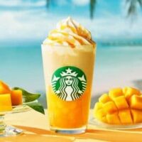 スターバックス新作「オリエンタル マンゴー & ティー フラペチーノ」「チラックス ソーダ マンゴー」サマーシーズン第2弾!