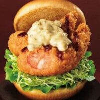 【本日発売】モスバーガー「海老エビフライバーガー」カツソース＆タルタルソース入りのプレミアムハンバーガー！5月21日発売