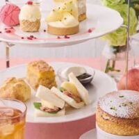 【梅田阪神限定】アフタヌーンティー(Afternoon Tea)の白桃アフタヌーンティーセット2025|初夏にぴったり!