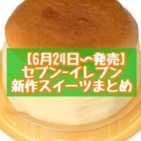 【6月24日～発売】セブン-イレブン 新作スイーツまとめ「チョコミントケーキ」「7プレミアム レモン香るカマンベールチーズスフレ3号」など