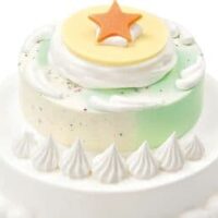 サーティワン「ポッピングスター」ポッピングシャワー25周年を祝うアイスクリームケーキ!下段はキャラメルリボン&ストロベリー