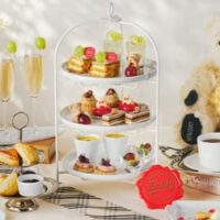 【本日発売】「シャインマスカットと栗アフタヌーンティーwithハーマンテディ」が「リストランテマンジャーレ 伊勢山」にて2025年9月24日からの秋季期間限定登場