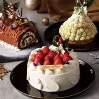 舞浜ビューホテルのクリスマスケーキ2025｜王道のショートケーキ以外にもマロングラッセをぜいたくに使ったケーキやピスタチオクリームをたっぷり使ったケーキなど