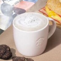 スターバックス新作「トリュフ スープチーノ」ふわふわスチーム仕立て!モーニングは対象ビバレッジ・フード購入で値引き
