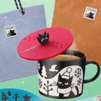 【本日発売】【2026年福袋】カフェ・ベローチェ「冬の黒ねこハッピーバッグ2026」人気フードメニュー引換券や美濃焼マグカップ入り!