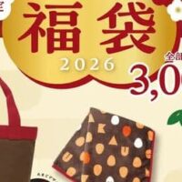 【本日発売】【2026年福袋】なか卯の福袋！3,000円分クーポン・トートバッグ・ブランケット・なか卯の赤さじ入りでお得