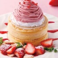 【2026年3月発売】パンケーキ新商品まとめ！むさしの森珈琲「背徳の芳醇削りバターのふわっとろパンケーキ」・さかい珈琲「いちごのモンブランパンケーキ」など