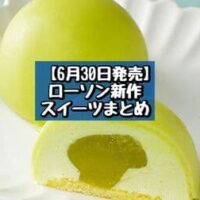 【6月30日発売】ローソン 新商品スイーツまとめ「濃厚レアチーズケーキ」「はじける！まさにシャインマスカット」など